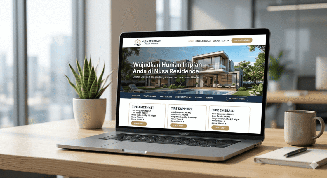 Jasa Pembuatan Website Properti Dengan Fitur Listing Otomatis